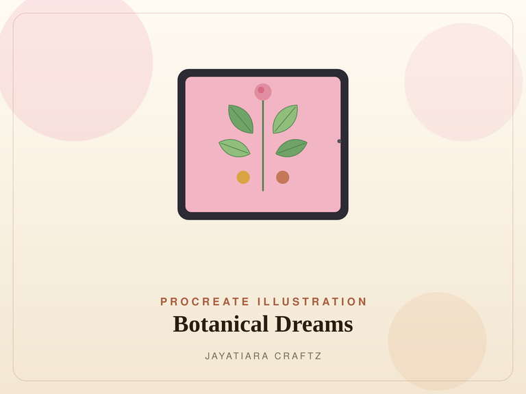 Procreate illustration of Australian native botanicals